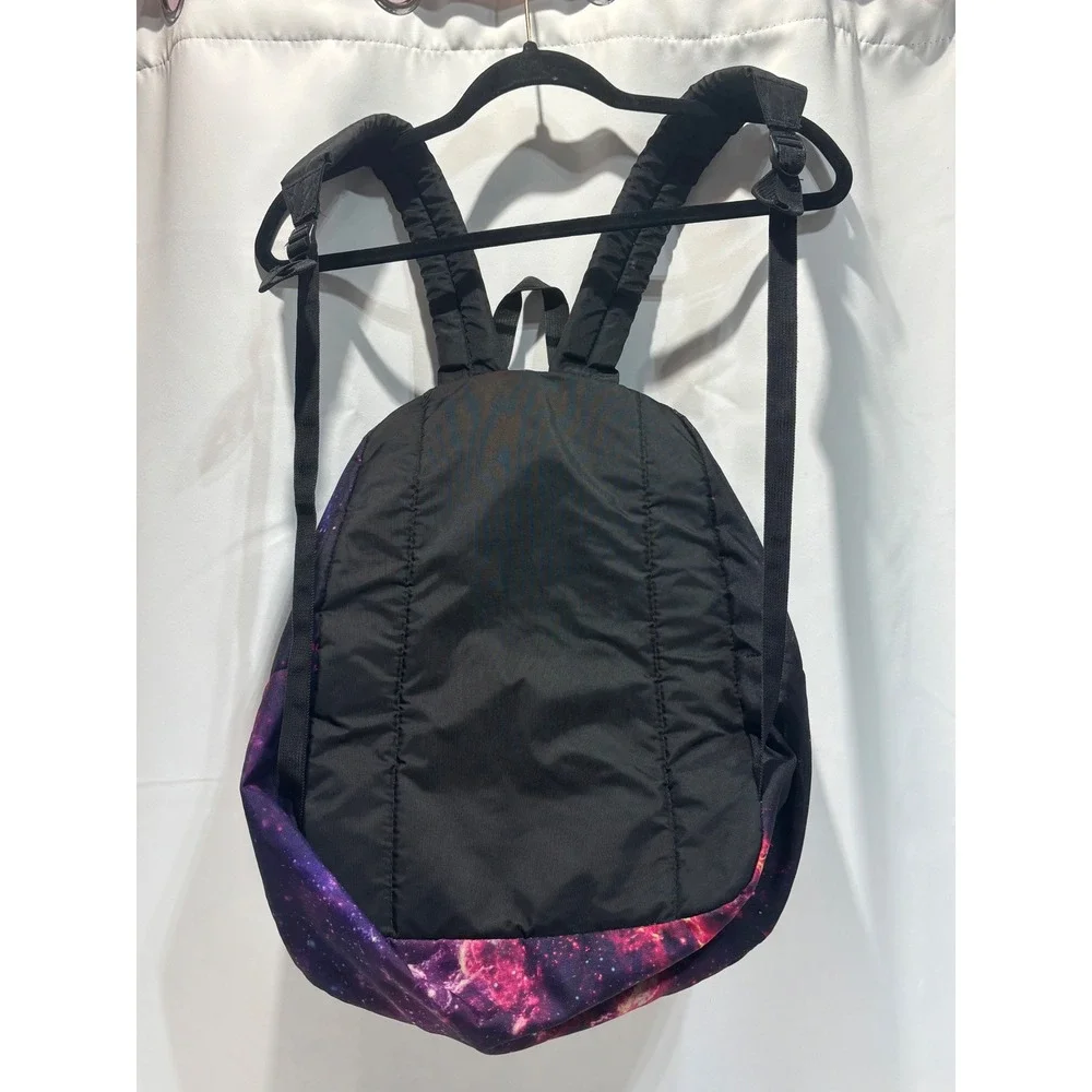 JanSport Mini Backpack Kids One Size Purple Galaxy Nebula Print Half Pint